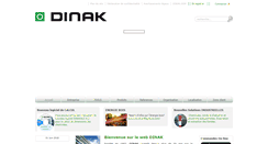Desktop Screenshot of dinakcheminees.com